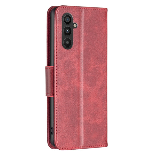 Kompatibel med Samsung Galaxy A34 5G Etui Solidt Hajlæder Rød 70