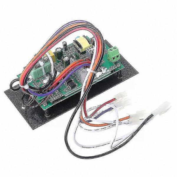 Programmerbart Termostat Kontrolpanel til Pillegrill Udskiftning Black