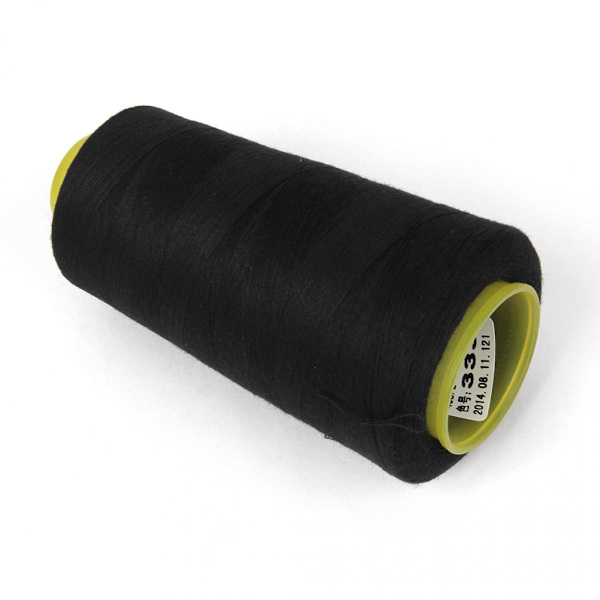 Polyester Sytråd Spole För Symaskiner 40/2 Svart