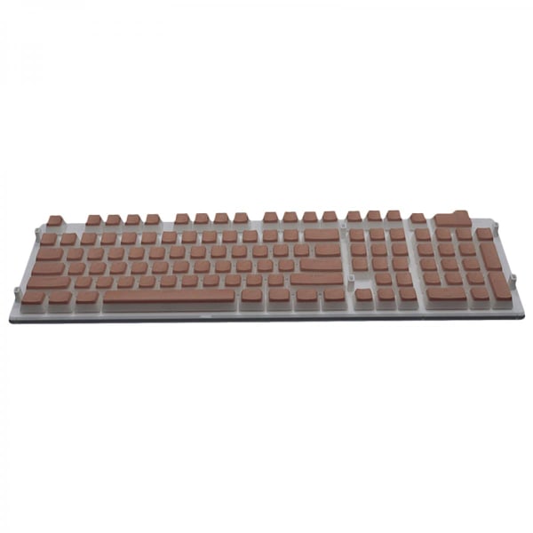 108 Tangenter Double Shot Pudding Keycaps DIY För Cherry MX Ljus Kaffe Mekaniskt Tangentbord