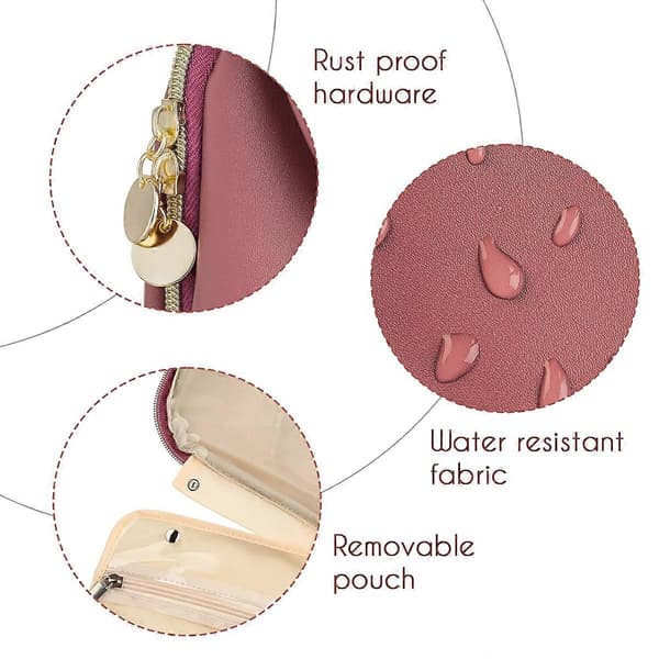 Rejse makeuptaske Bærbar stor kapacitet makeup organizer's makeup opbevaringstaske