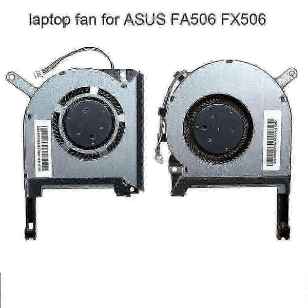 Bærbar CPU GPU Køleblæser Kompatibel med ASUS TUF A15 FA506 FX506 FX506L Erstatning 4Pin CPU fan