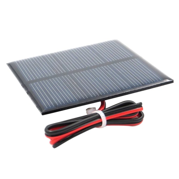 H 5,5V 65x65mm Mini Solar Panel Polykristallin Silicon DIY batteriladdare
