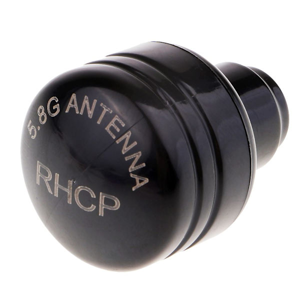 Super mini RHCP 5.8GHz 5dBi rundstrålande antenn för FPV svart SMA hona