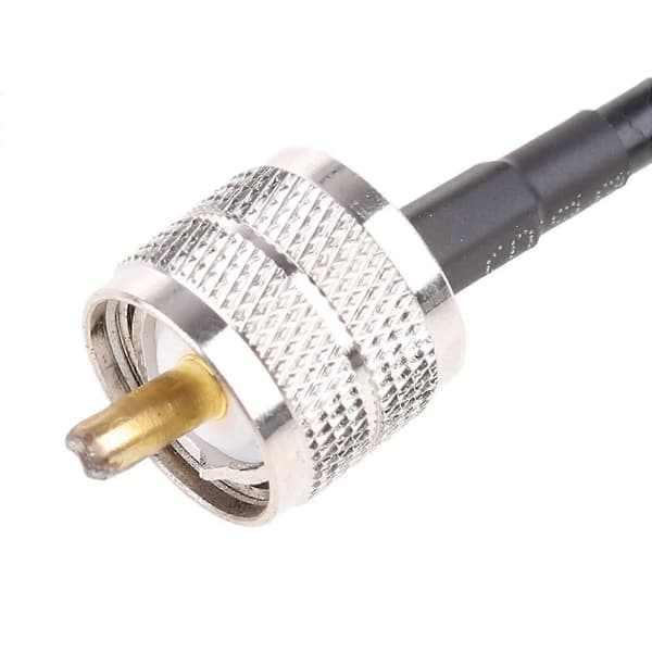 PL259 (UHF) Mann til Mann Koaksial Forlengelseskabel, Lavt Tap (50 Ohm), Jumperkabel