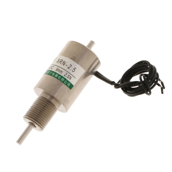 dc24v 6mm slaglängd dämpare tryck-drag typ linjär rörformig solenoid xrn-2.5