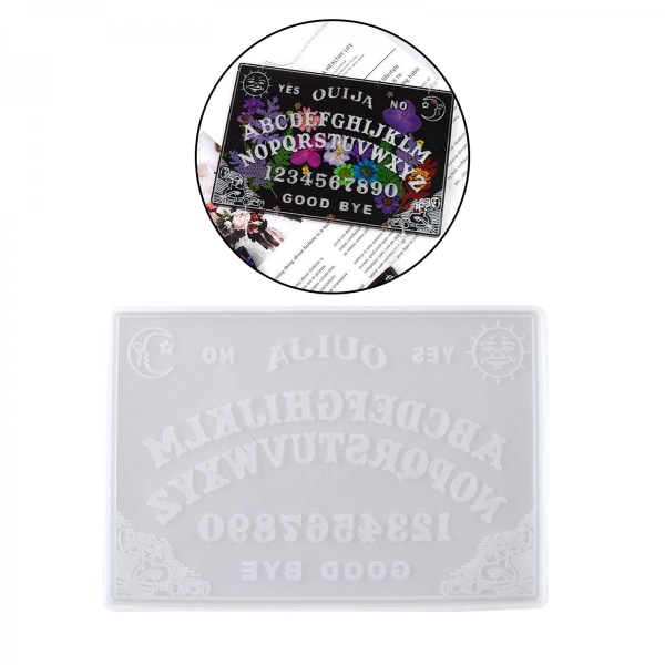 Planchette Divination Board form smycken gör rektangel Ouija molds