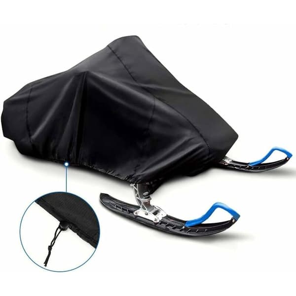 [RM] Full Coverage Snowmobile Cover - 292 x 130 x 121 cm Snowproof Dustproof Anti-UV