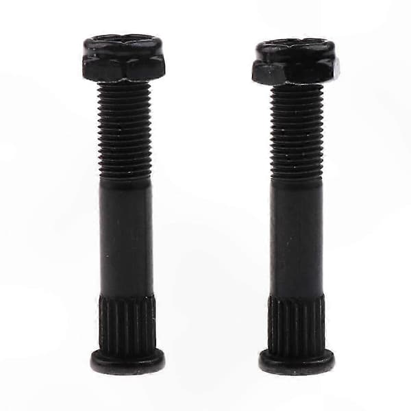 2-pakning 52 mm rundhode Kingpin med muttere for longboard og skateboard reservedeler