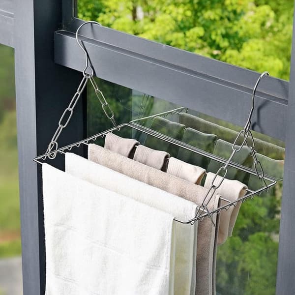[RM]Hanging Clothes Rack Flat Clothes Dryer Rack for Drying F