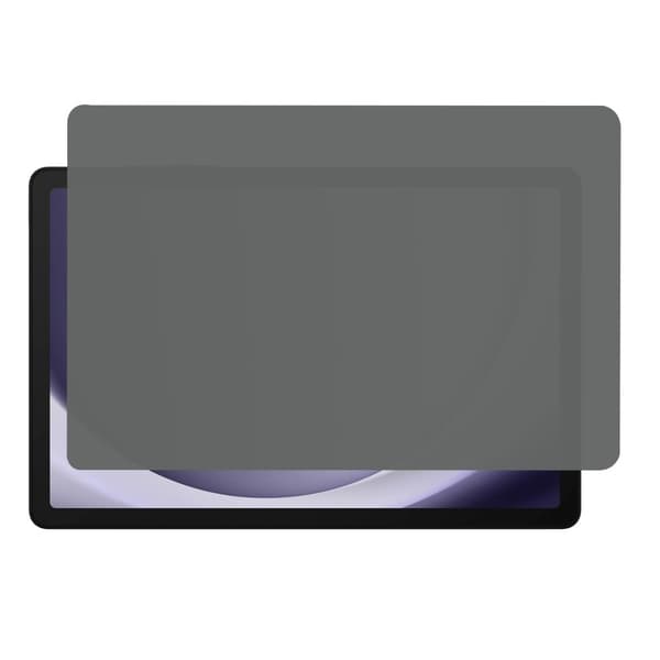 SKALO Samsung Tab A9+ Privacy Screen Protector Tempered Glass Svart black