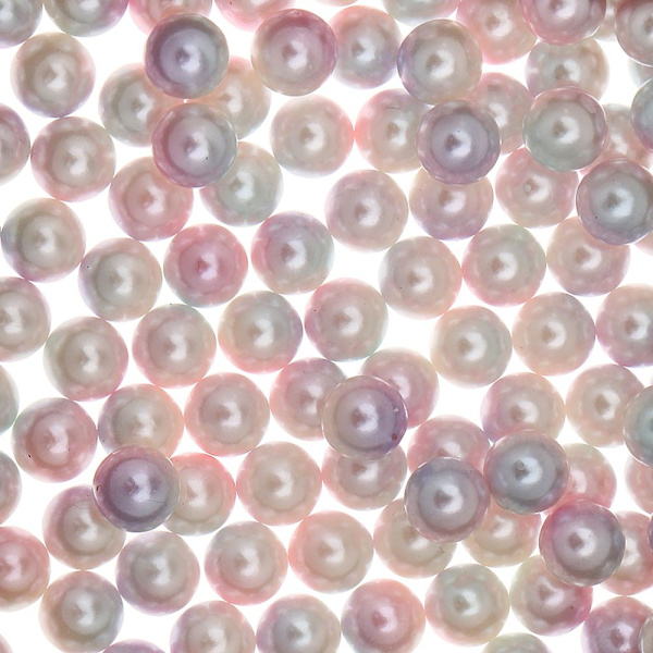 Grossist DIY runda plastpärlor lösa pärlor smyckestillverkning hantverk 110st 4mm