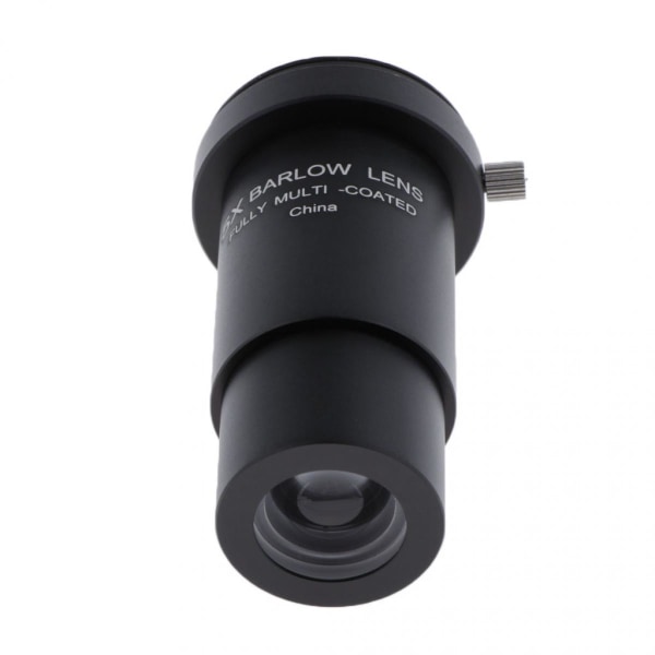 Teleskop Okular Barlow Objektiv 5X & 3X Förstoring 1.25\" Klar Bild Bild T Universal Adapterring