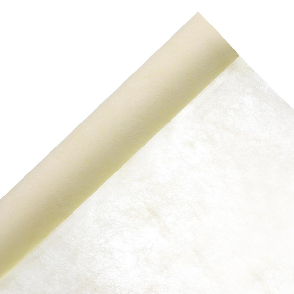 Vattentätt Blomsterbukett Omslagspapper Mjölk Bomull Omslag Presentförpackningsmaterial Rulle 58cm 10 Yard Fresh beige