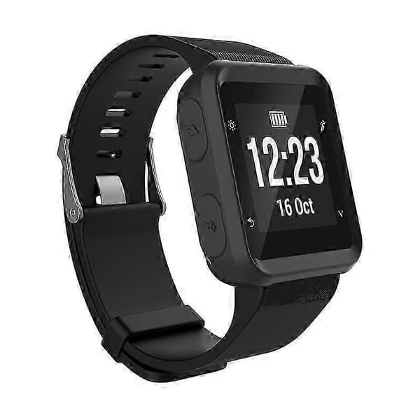 Silikonskal för Garmin Forerunner 35 Approach S20 Sportklocka Black