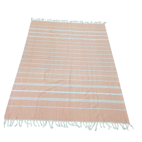 Fouta turkisk handduk i bomull strand spa pestemal badhandduk 180x100cm blå