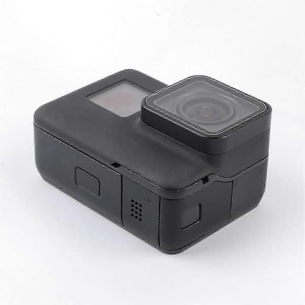 Vandtæt USB-C sidecover til actionkamera - Kompatibel med Hero 7 Black tilbehør Black