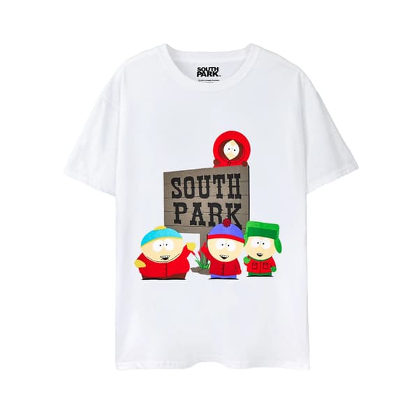 South Park herrlogotypyjamas M svart/vit Black/White M