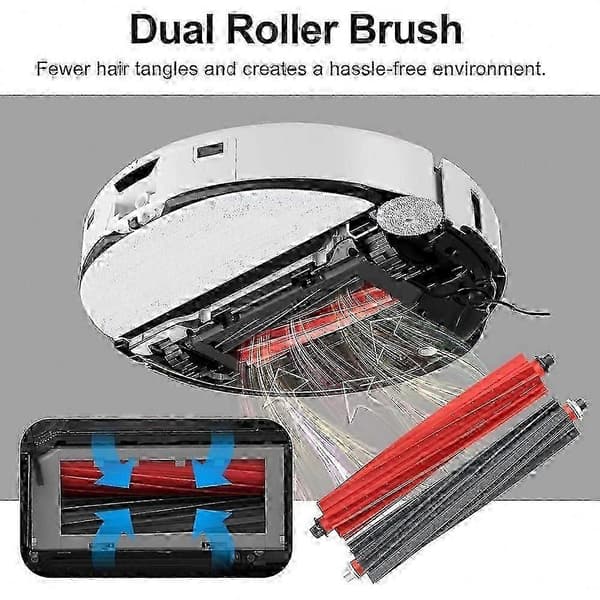 Robottipölynimuri yhteensopiva Roborock S8 MaxV Ultran kanssa