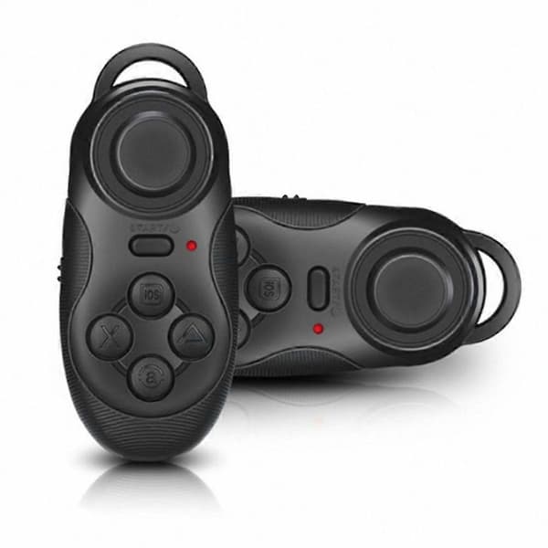 Trådløs Bluetooth Gamepad VR Controller Fjernbetjening Genopladelig til Videospil Selfie Black
