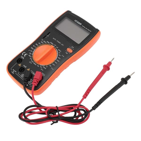 Digitalt multimeter elektronisk ohmmeter voltmeter spændingsstrøm modstandskapacitetstester