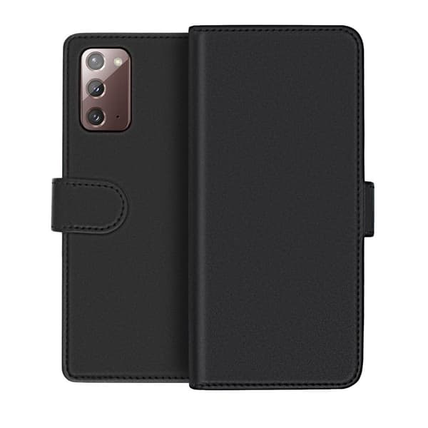 [RM]Samsung Note 20 Lompakkokotelo Magneetti Rvelon - Musta Svart black