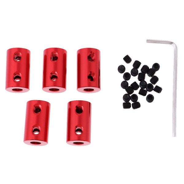 2-5mm RC Bil Båt Motoraxelkoppling Rigid Koppling