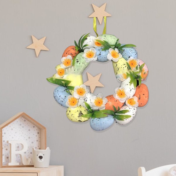 20 st Påskägg Ljus Färg DIY Giftfria Glad Påsk Ägg Dekor För Påsk