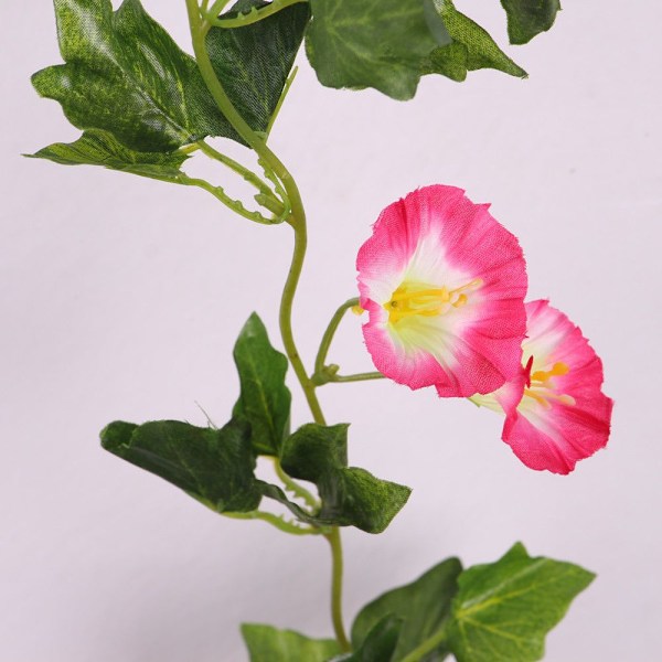 90cm Konstgjord Siden Dekor Mörk Blomma Hängande Blomman för dagen Hem Fest Ros