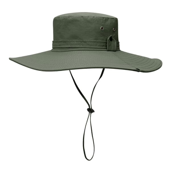 Solhat Bred Skygge UV-beskyttelse Foldbar Bøllehat 12CM Skygge til Fiskeri Vandring Camping