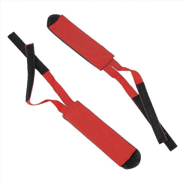 1 par pedalstropper, fodpedalstropper, børnepedalstropper, cykelfodstropper Red