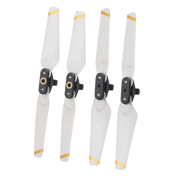 Stycken Propeller Propellrar för DJI Spark RC Drönare Reservdelar Vit Transparent