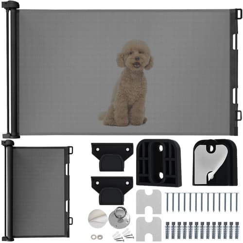 Extendable Safety Gate 160 cm - Roll Gate for Children & Pets