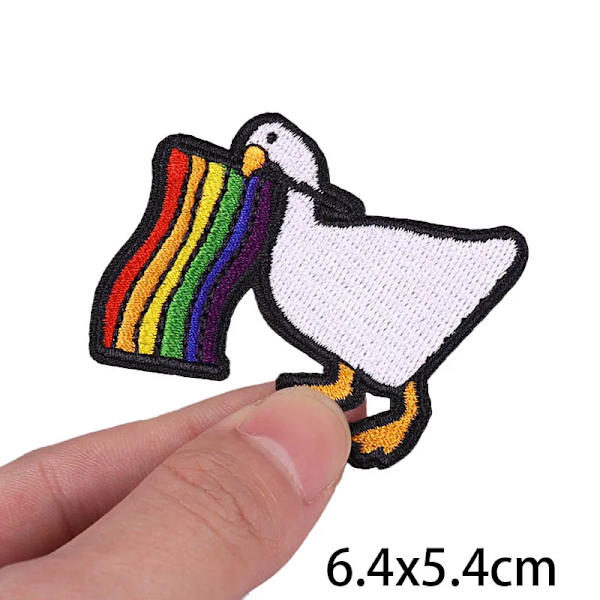 Kläder Djur Broderade Märken Strykapplikationer 5 st PE7637CT