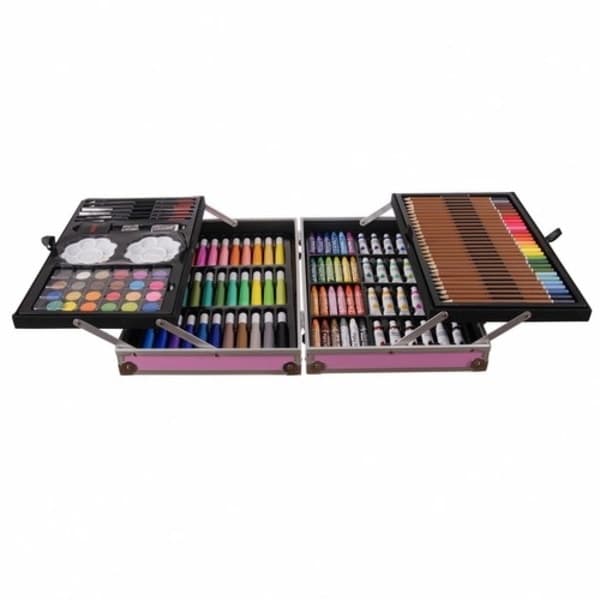 [RM]Artist Set with Case Unicorn - 145 Pieces - Pens and Paint