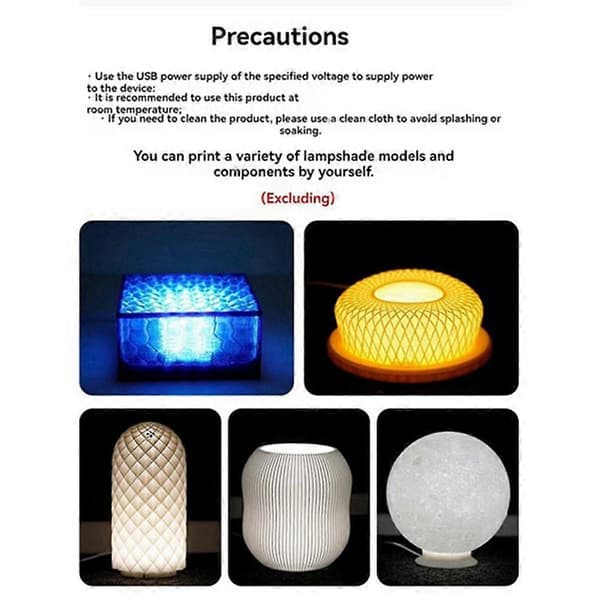 Til Bambu Lab LED-lampesæt Justerbart lyssæt LED-lysdele Hardware DIY Model Hvid/Kold/Varmt lys Uden 3 stk. size