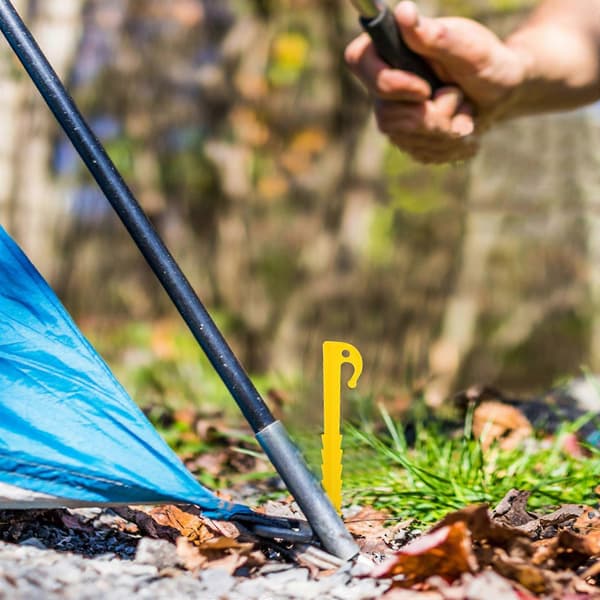 [RM]Tältpinnar Markpinnar i Plast för Campingbruk 10st Kraftiga Pinnar