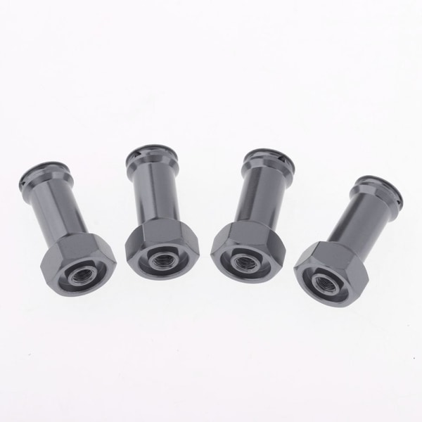 4st 12mm Hjul Hex Nav Förlängningsadapter 25mm För Wltoys A979 A969 Titanium