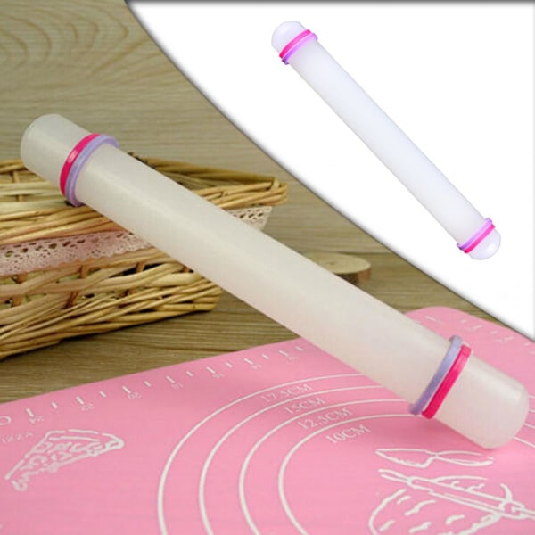 Tum Non-Stick Kavel Dekorera Fondant Baka Kakdeg Roller