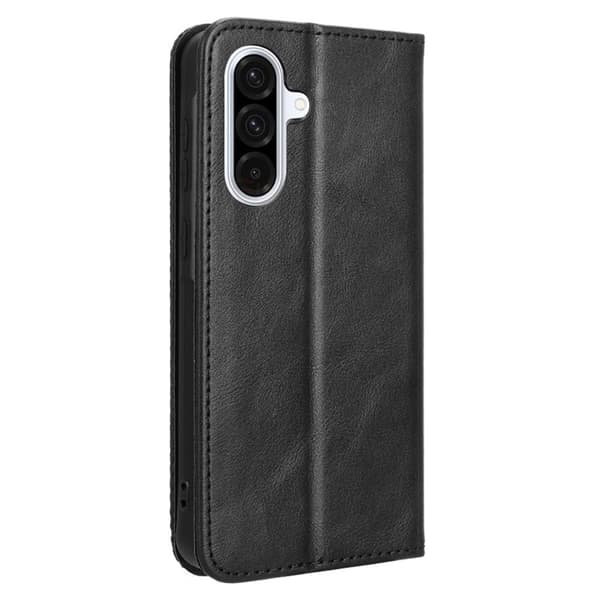 [RM] For Samsung Galaxy A56 5G Wallet Case - Black Svart black