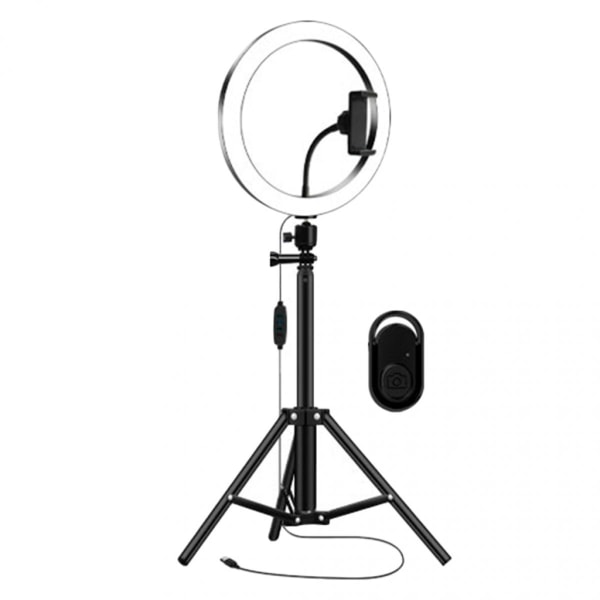 USB dimbar LED-ljussminkning Live Youtube med 130 cm Selfie-stativ