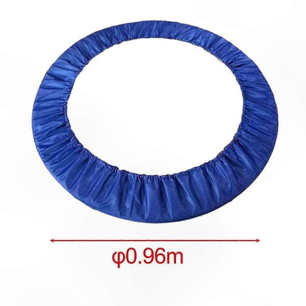 Sikkerhetskantbeskyttelse for trampolinehoppebunn Erstatningsbeskyttelsespute 38Inch 6 Buckles