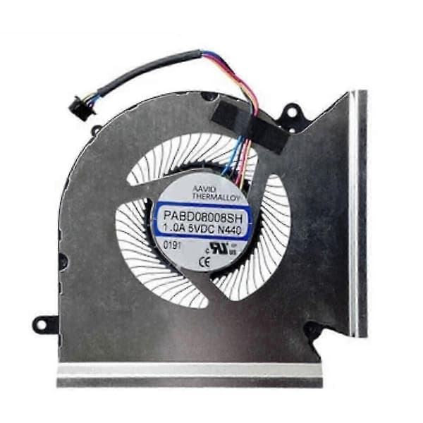 Computer CPU køleventilator + GPU køleventilator til Ge66 Gp66 Gl66 -1541 -1542 N453 N454 Pabd08008sh