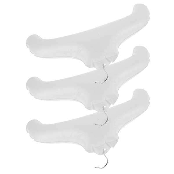 Space-Efficient Inflatable Hangers, Excellent for Travel and Home Organization White White 44.00X25.00X0.30CM