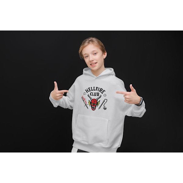 [RM]Hellfire Ask Hoodie hettegenser t-skjorte Stranger things L Large l