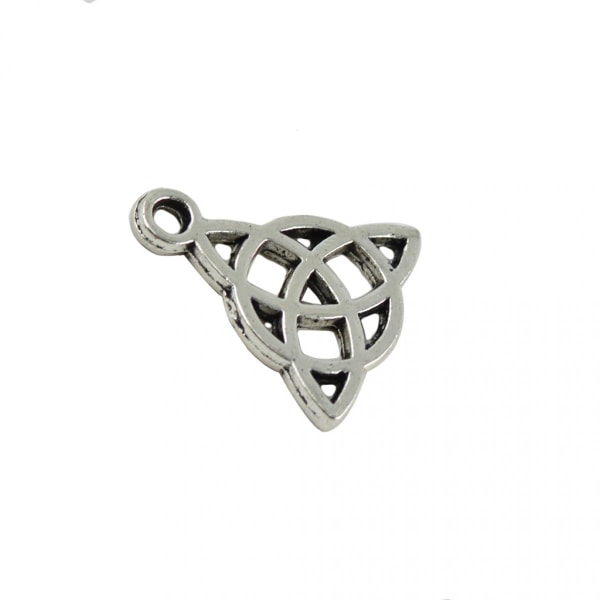 100 Stycken Tibetansk Silver Filigran Hängen Julhatt Berlocker DIY Smycken