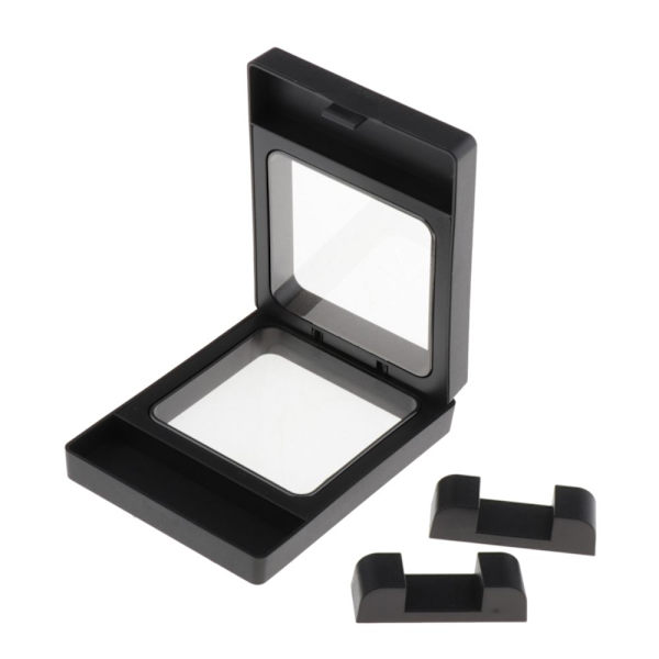 3D Flytande Ram Skuggbox Fotoram Smyckesdisplay Skydd G