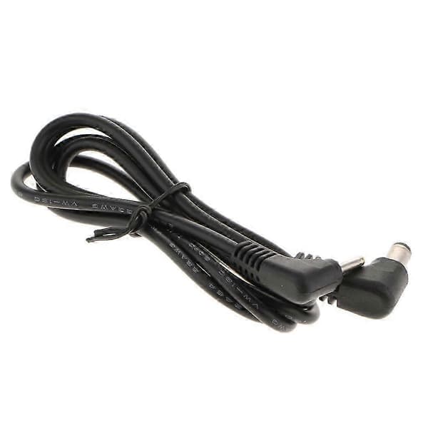 DC 12V strømkabel ledning DC 5.5*2.5mm til DC 2.5*0.7mm til BMPCC, sort 26-27s