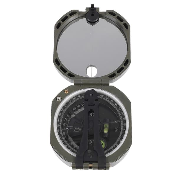 1 set utomhuskompass kraftfull magnetisk kompass bärbart överlevnadsverktyg