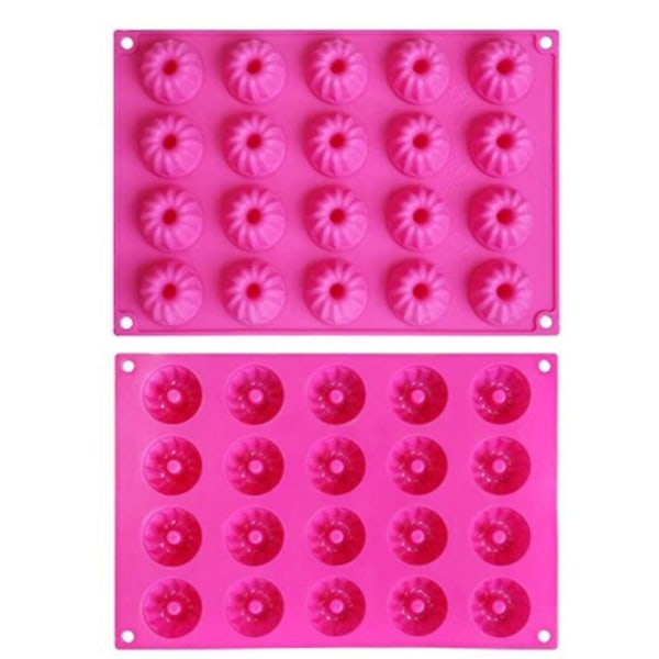 Form av silikon, rosa, form, 29,8 * 19,9 * 2,2 cm